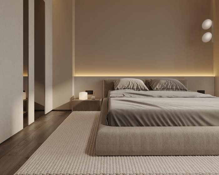 Квартира в ЖК Алое Поле · Мастер-спальня · 2