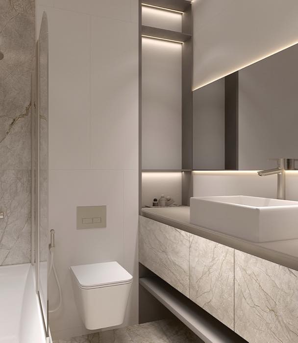 Квартира в ЖК Алое Поле · Санузел · 1