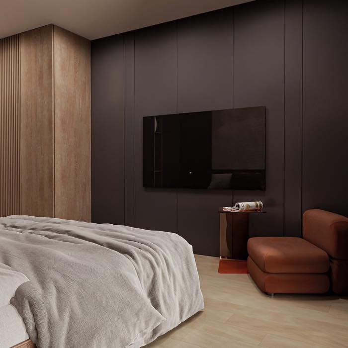 Квартира в ЖК Capital Towers · Спальня · 4