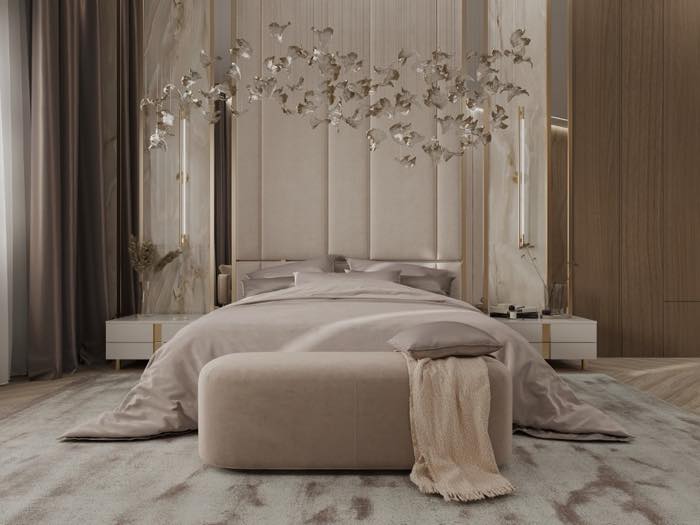 Загородная резиденция · Спальня · 2