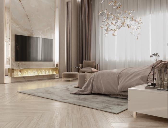 Загородная резиденция · Спальня · 4