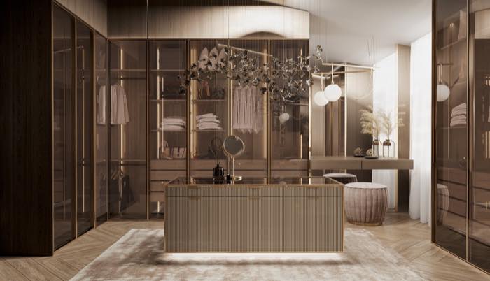 Загородная резиденция · Гардероб · 1