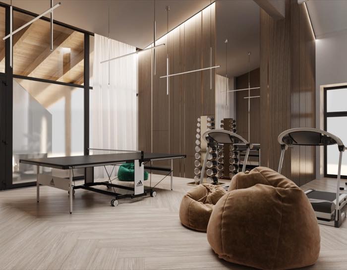 Загородная резиденция · Игровая · 2