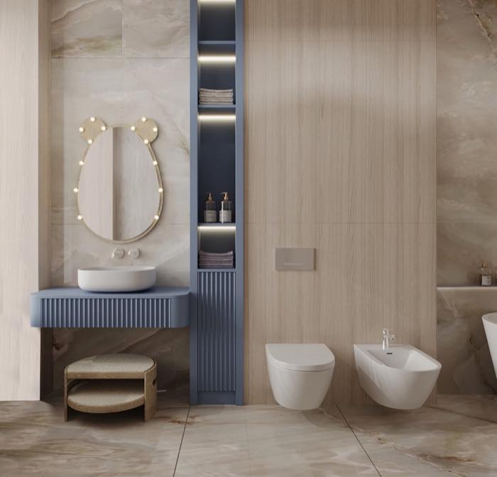 Загородная резиденция · Санузел младшего · 1