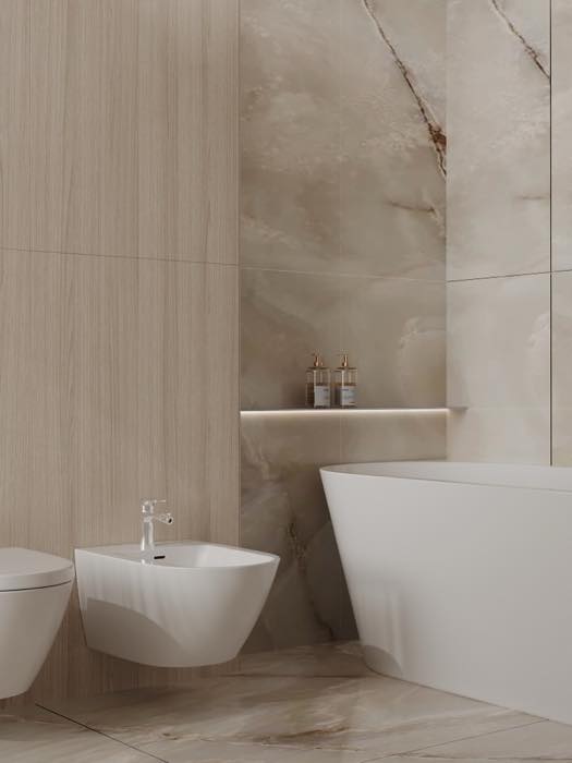 Загородная резиденция · Санузел младшего · 2