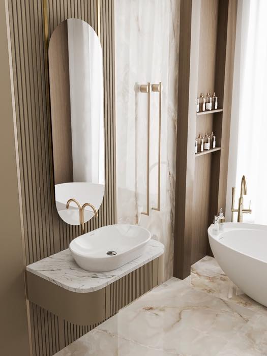 Загородная резиденция · Санузел девочки · 1