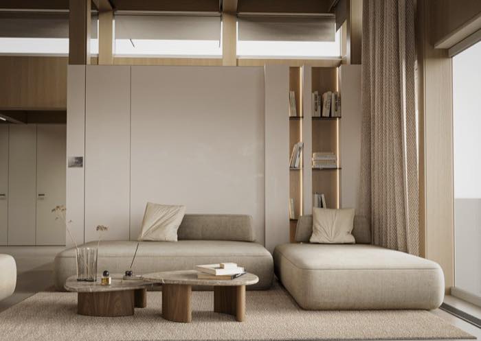 Дом в Екатеринбурге · Кухня-гостиная · 9