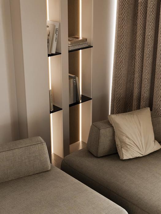 Дом в Екатеринбурге · Кухня-гостиная · 11