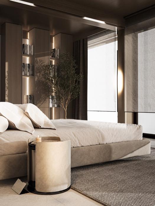 Дом в Екатеринбурге · Мастер спальня · 3