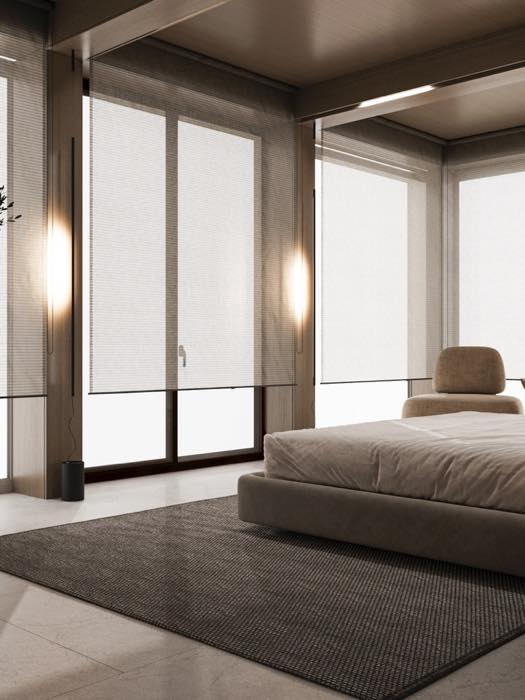 Дом в Екатеринбурге · Мастер спальня · 4