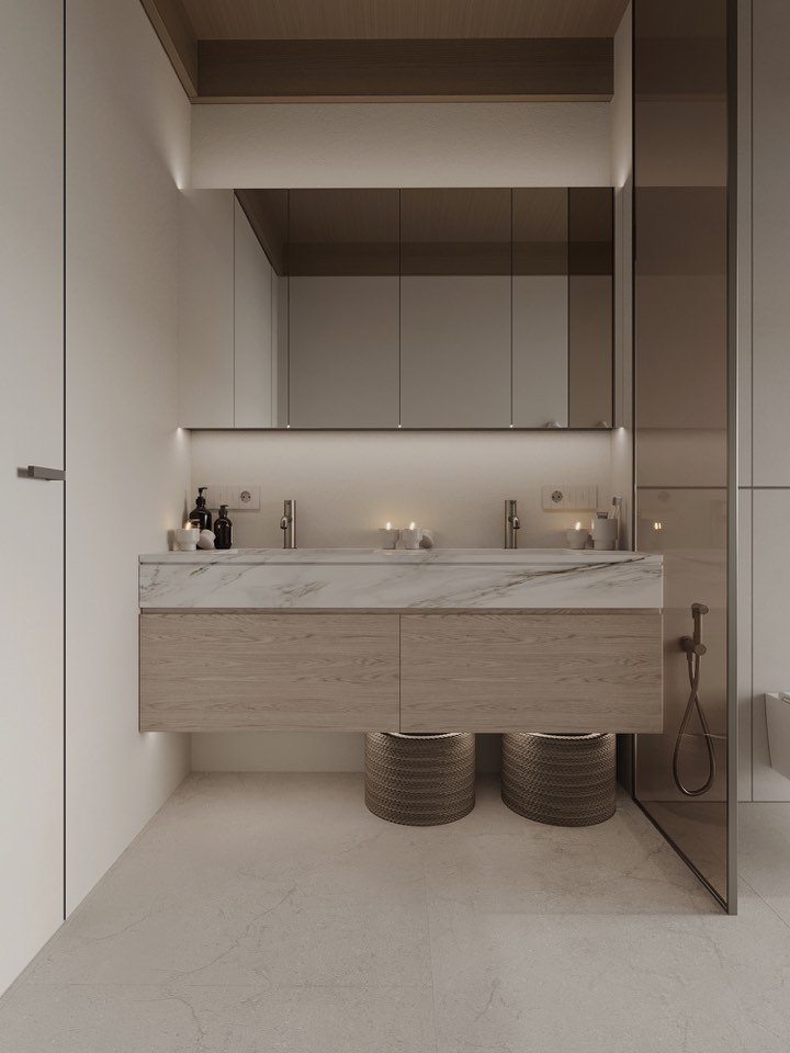 Дом в Екатеринбурге · Мастер санузел · 4