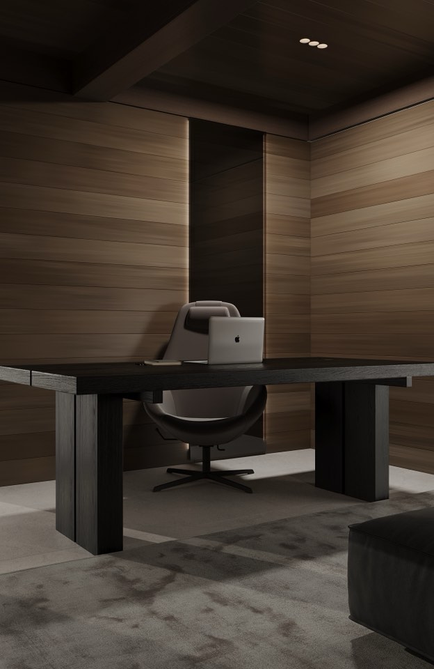 Дом в Екатеринбурге · Кабинет · 4