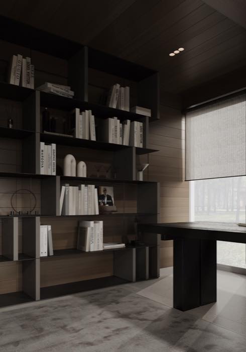 Дом в Екатеринбурге · Кабинет · 5