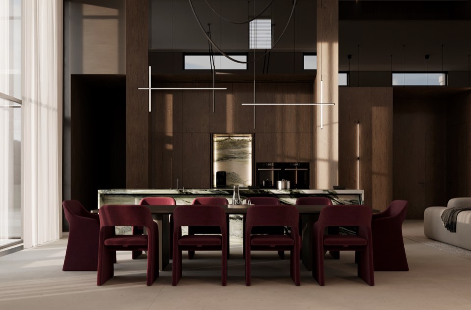 Дом в Миассе · Кухня-гостиная · 4