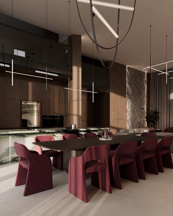 Дом в Миассе · Кухня-гостиная · 5