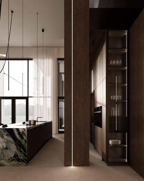 Дом в Миассе · Кухня-гостиная · 7