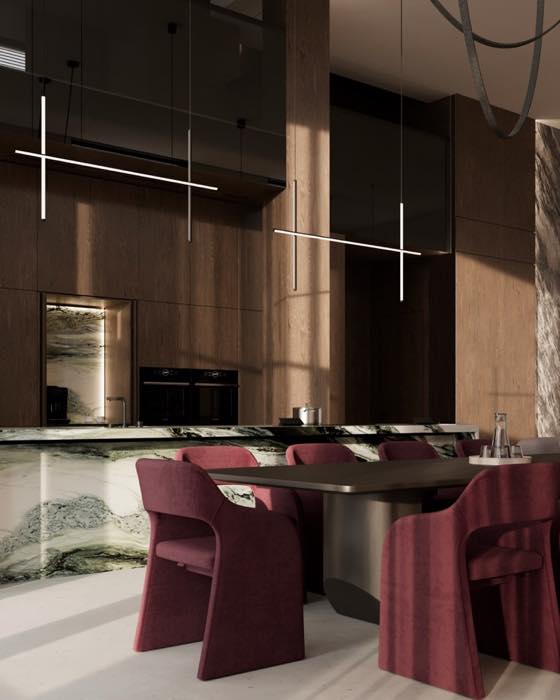 Дом в Миассе · Кухня-гостиная · 8