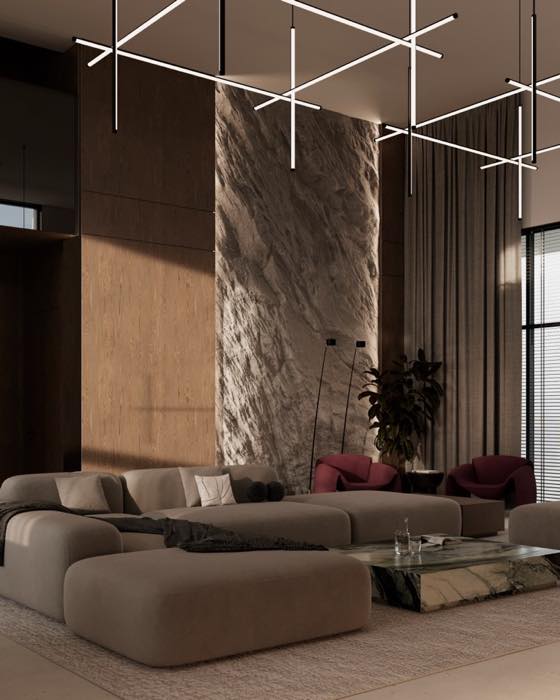 Дом в Миассе · Кухня-гостиная · 11