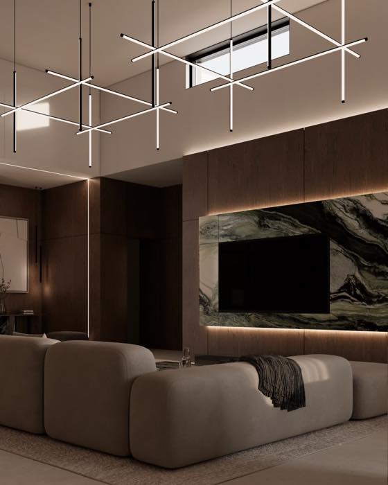 Дом в Миассе · Кухня-гостиная · 12