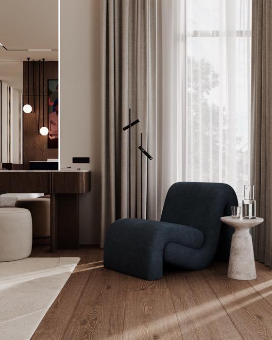 Дом в Миассе · Мастер спальня · 3