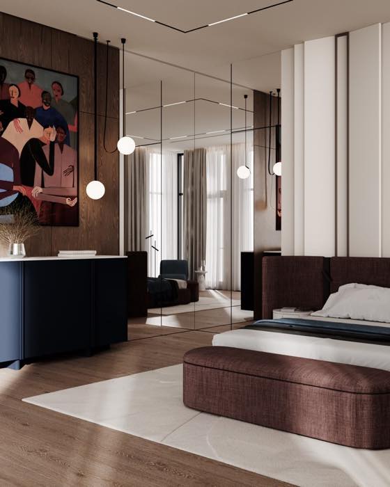 Дом в Миассе · Мастер спальня · 4