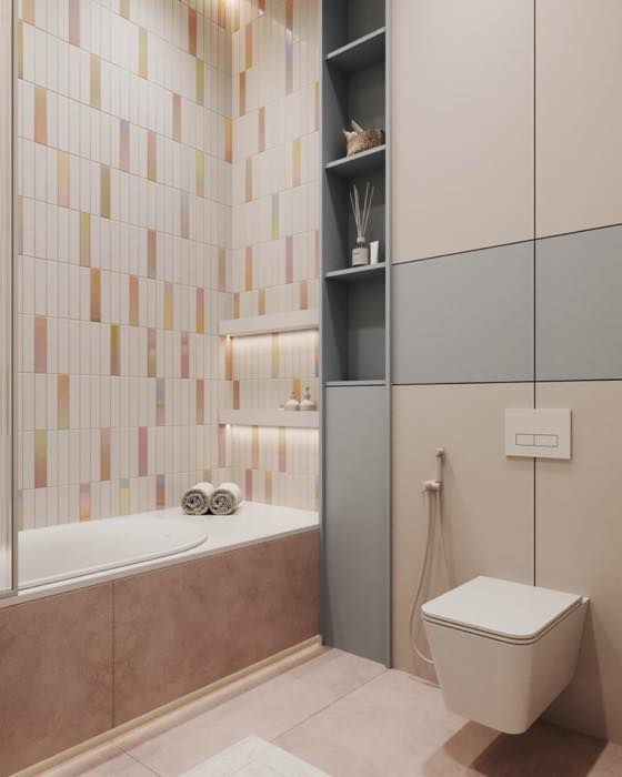 Дом в Миассе · Санузел Евы · 2