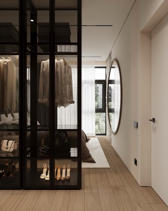 Дом в Красной Поляне · Мастер-спальня · 2