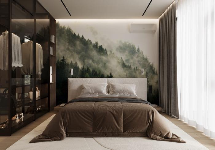 Дом в Красной Поляне · Мастер-спальня · 5