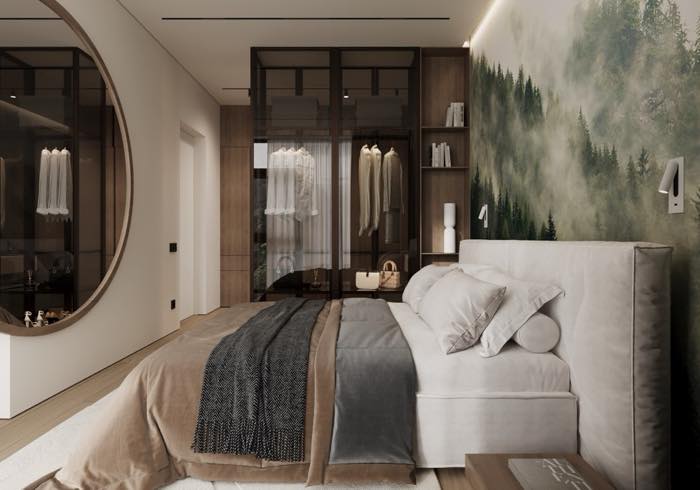 Дом в Красной Поляне · Мастер-спальня · 6