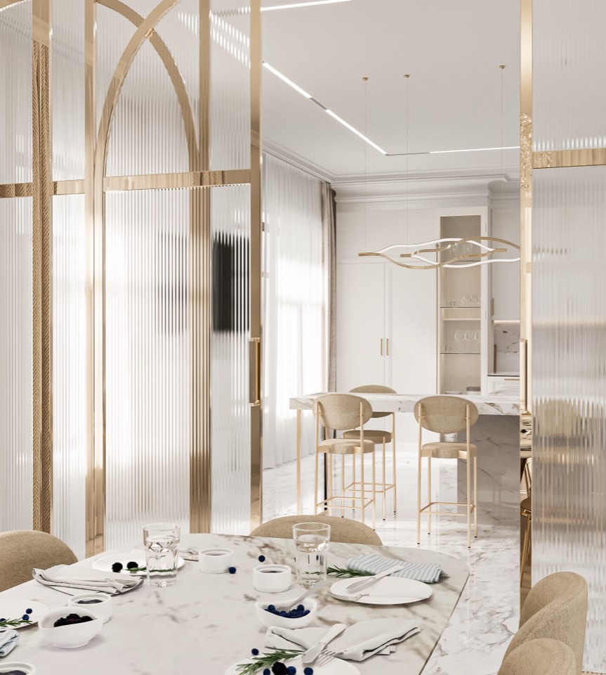 Дом в Костанае · Кухня-столовая · 4