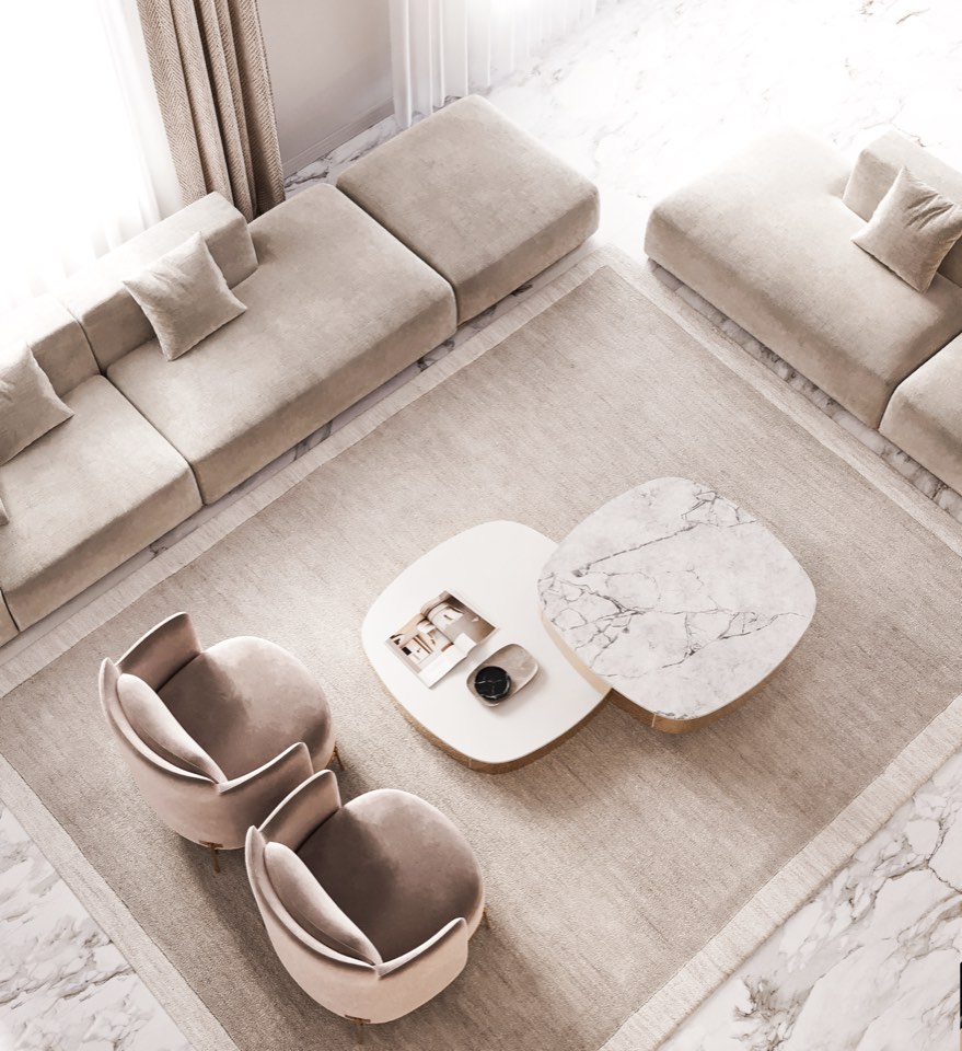 Дом в Костанае · Гостиная · 1