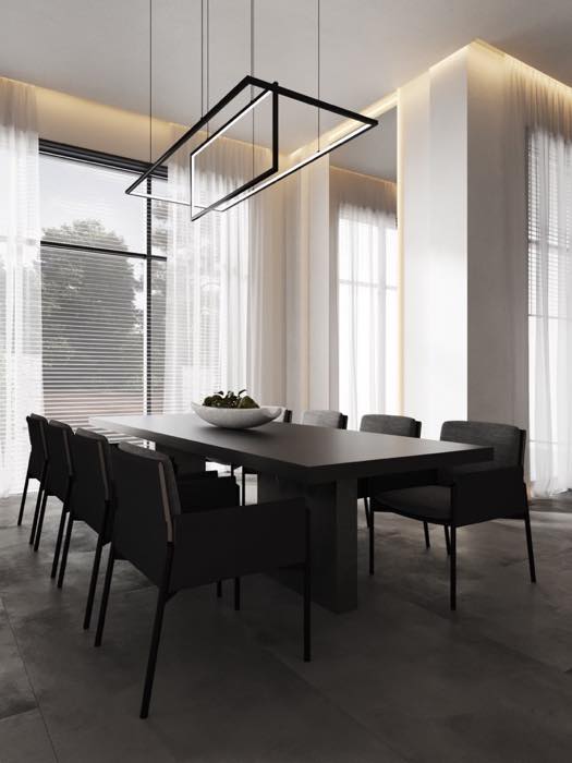 Дом в Западном · Кухня-гостиная · 3