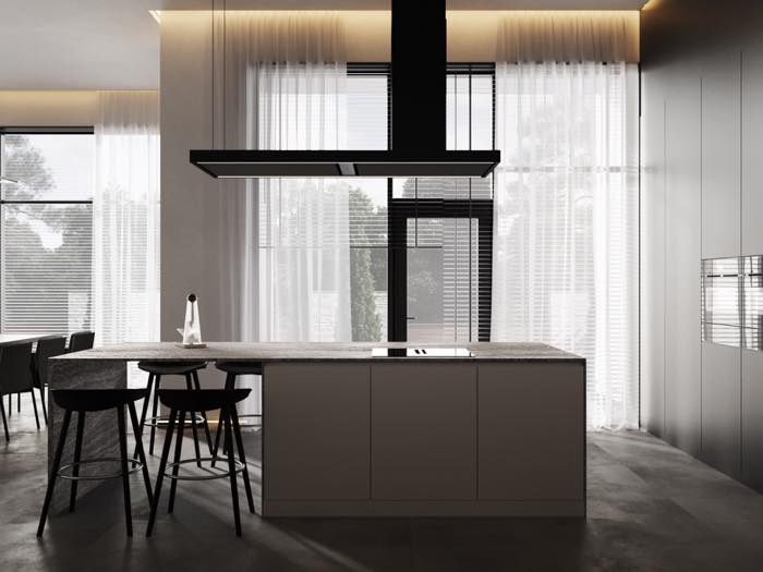 Дом в Западном · Кухня-гостиная · 7