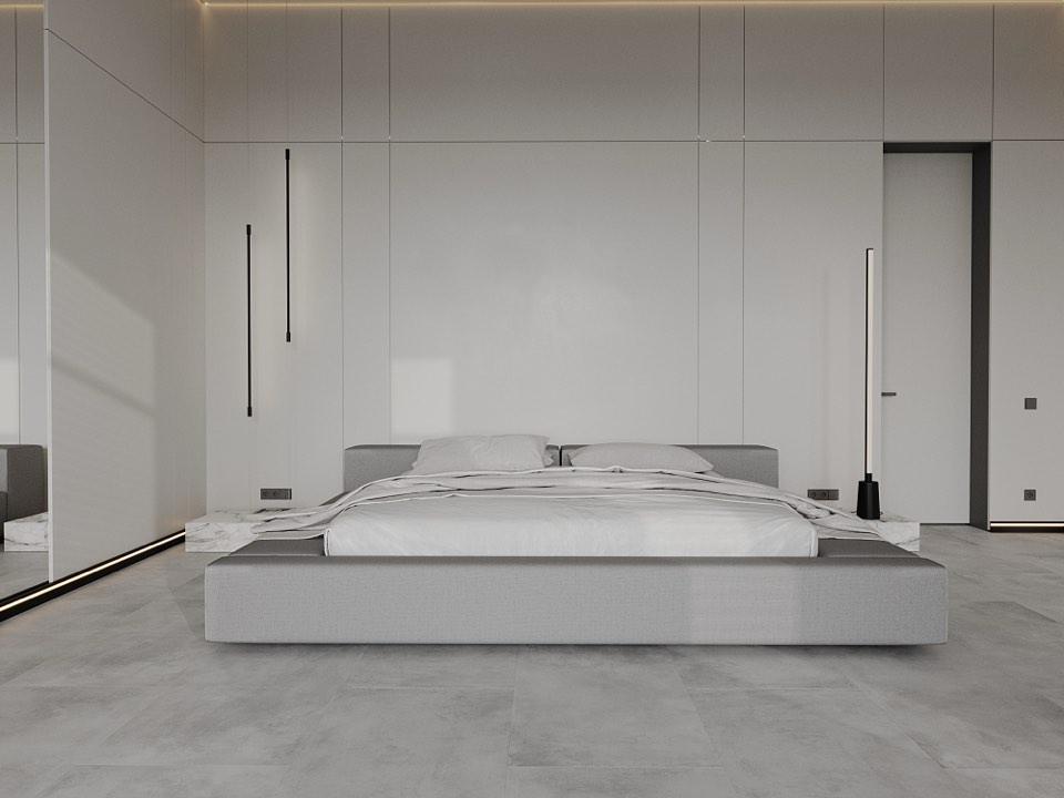 Дом в Западном · Мастер спальня · 1