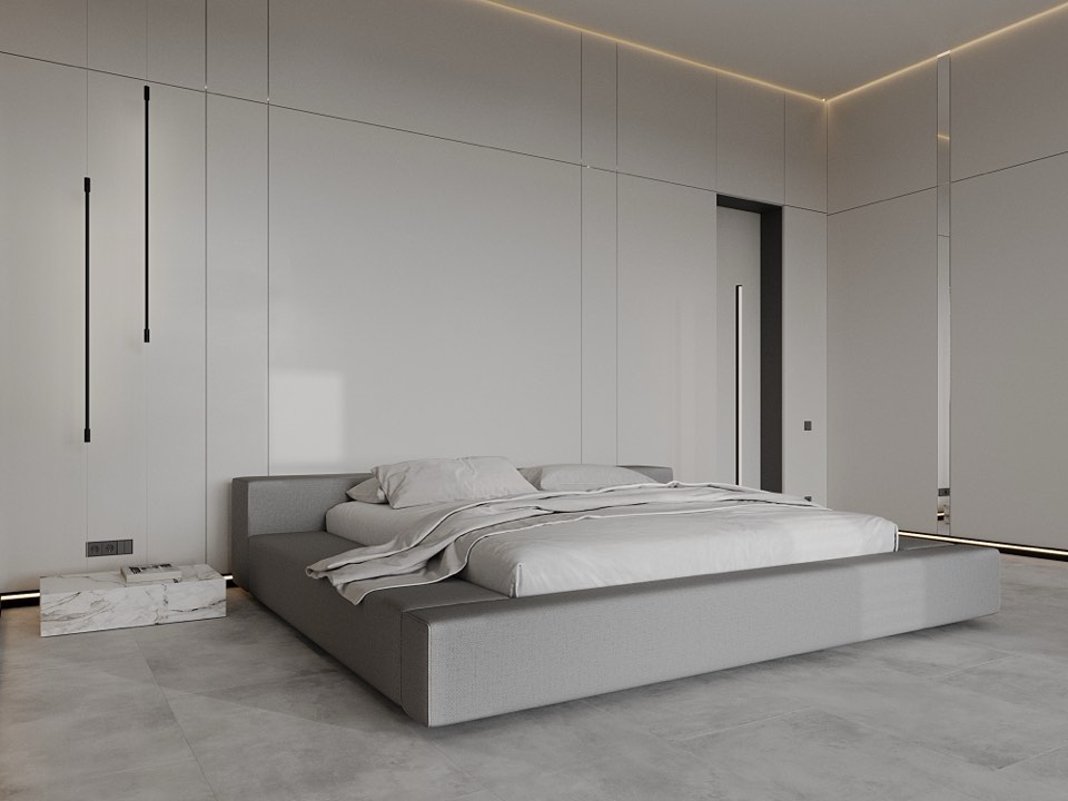 Дом в Западном · Мастер спальня · 2