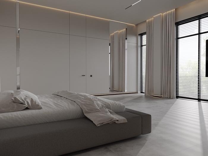 Дом в Западном · Мастер спальня · 3