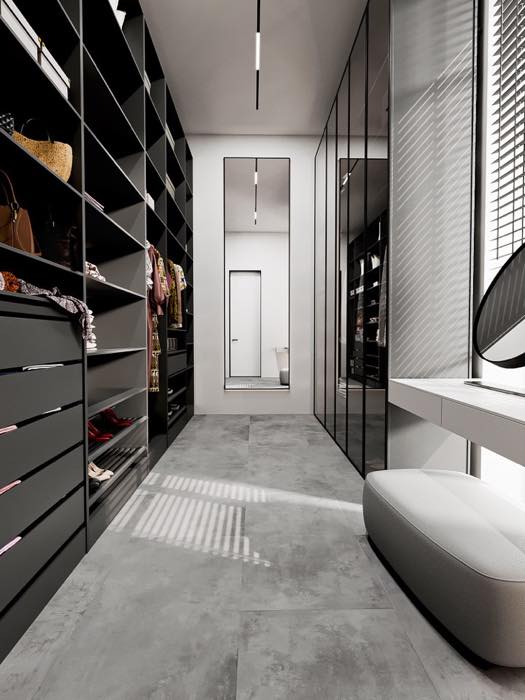 Дом в Западном · Мастер гардероб · 3