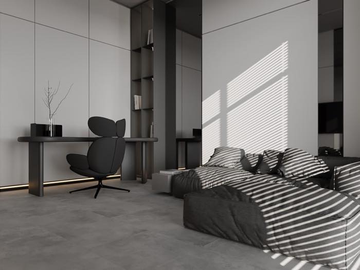 Дом в Западном · Кабинет · 2