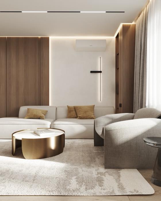 Квартира в доме на Энтузиастов · Гостиная · 3