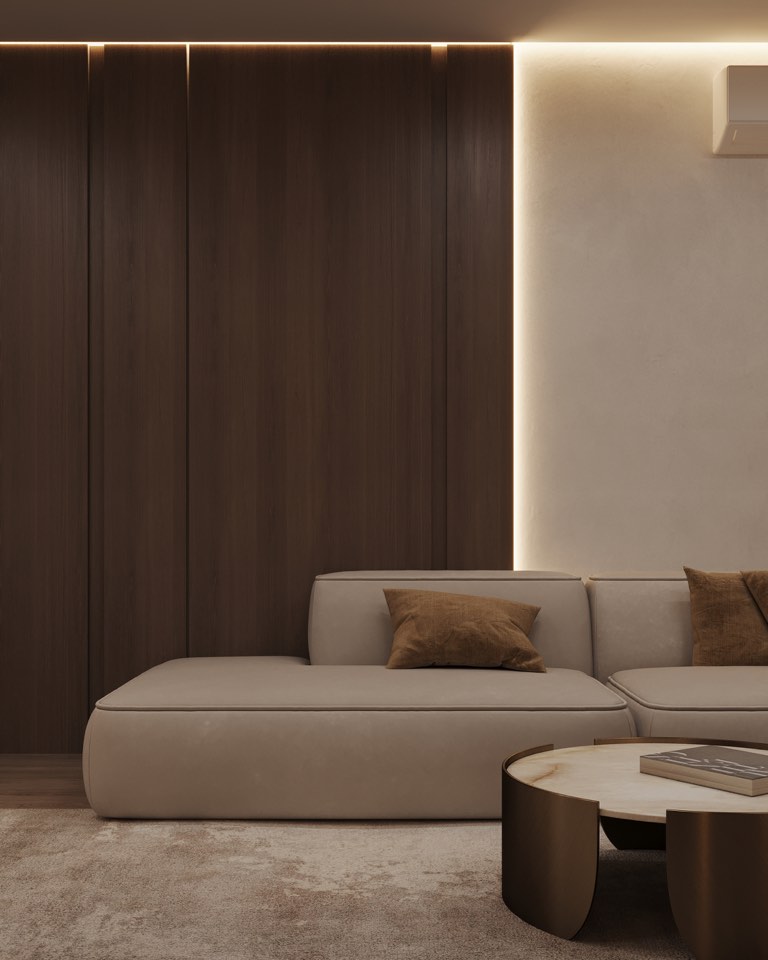 Квартира в доме на Энтузиастов · Гостиная · 7