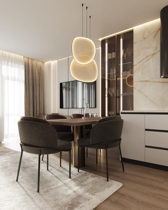 Квартира в доме на Энтузиастов · Гостиная · 10