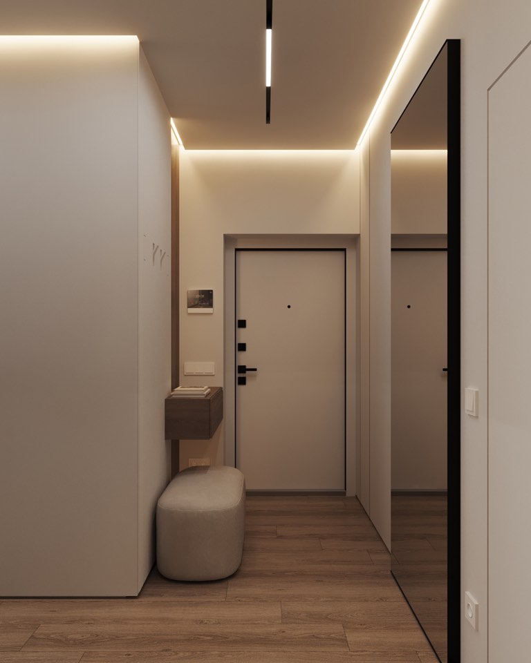 Квартира в доме на Энтузиастов · Прихожая · 1