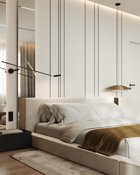 Квартира в доме на Энтузиастов · Спальня · 1