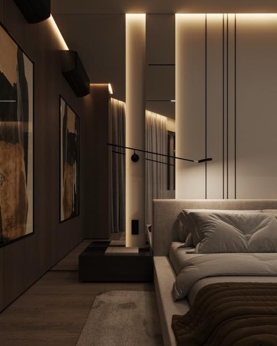 Квартира в доме на Энтузиастов · Спальня · 4