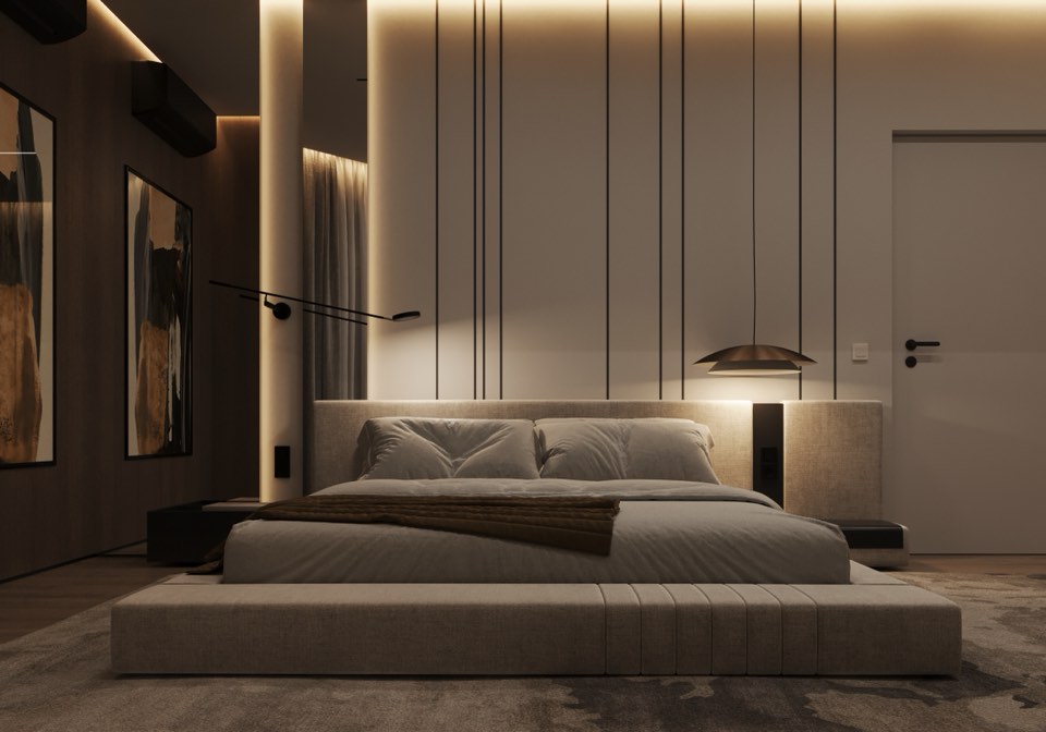 Квартира в доме на Энтузиастов · Спальня · 8