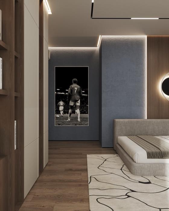 Квартира в доме на Энтузиастов · Детская мальчика · 3