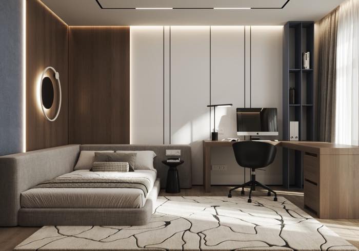 Квартира в доме на Энтузиастов · Детская мальчика · 7