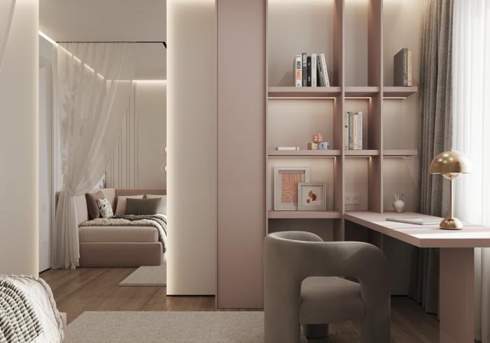 Квартира в доме на Энтузиастов · Детская девочки · 4