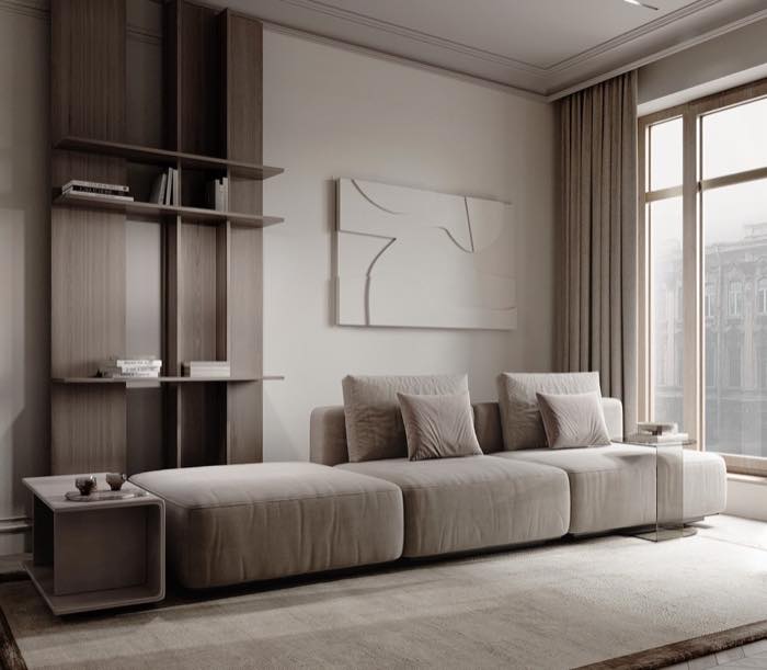 Квартира в Питере · Кухня-гостиная · 7