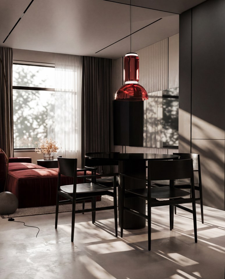 Квартира в ЖК Грани · Кухня-гостиная · 2